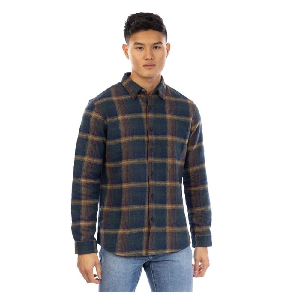 Peter Werth Mens Abbott Collared Regular Shirt / Multicolored
